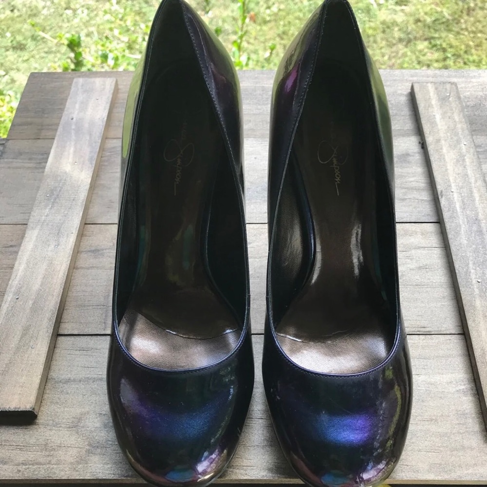Jessica Simpson Henri Heels iridescent